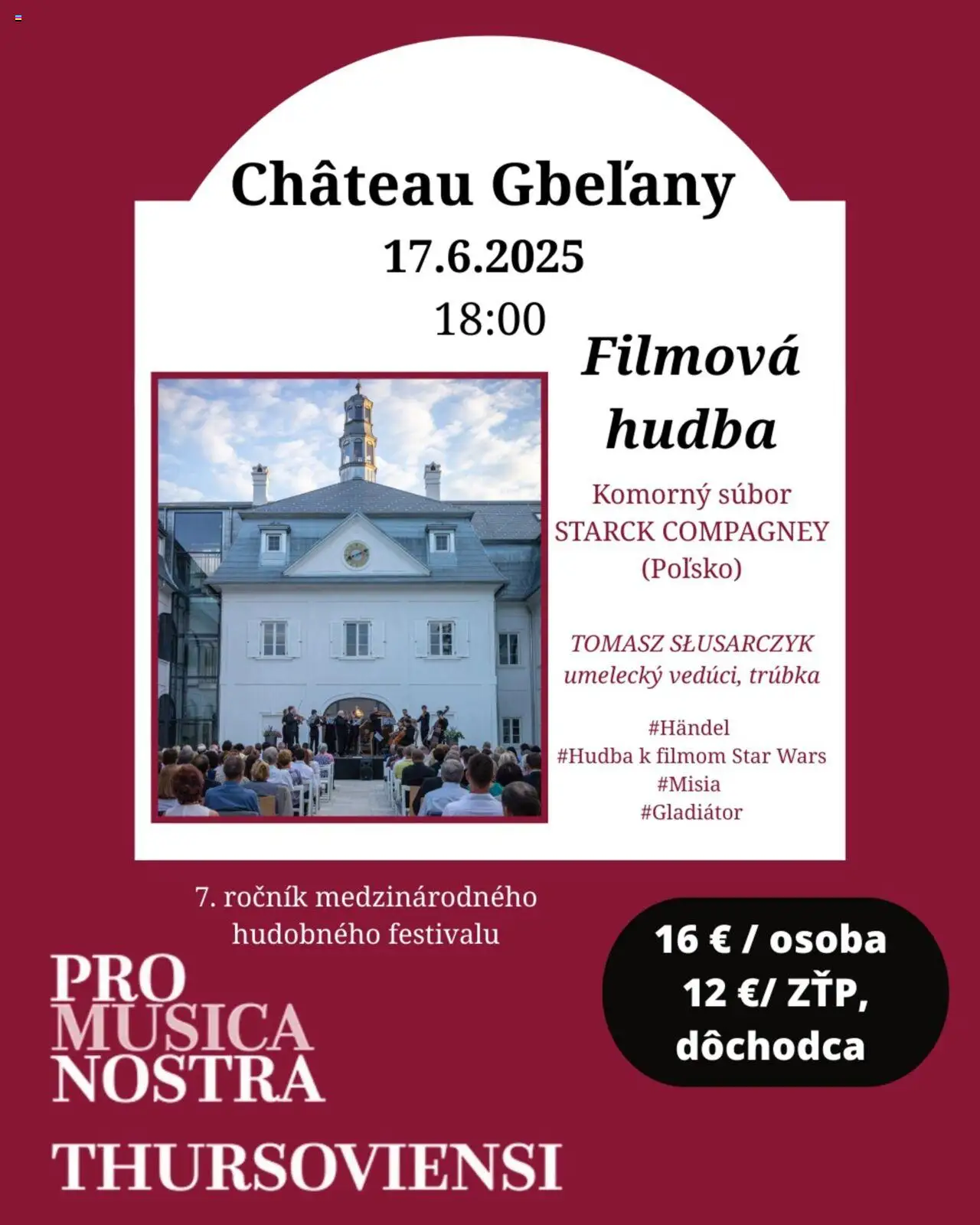 Náhľad Chateau Gbeľany letáku platného od 17.06.2025