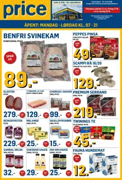 Forhåndsvis Kundeavis fra butikk Price Lagerbutikk gyldig fra 17/10/2025
