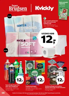 Eksempel på tilbudsavis Tilbudsavis fra butik Super Brugsen gyldig fra 20/02/2026