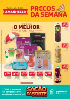 Pré-visualização do folheto da loja Amanhecer válida a partir de 17/07/2025