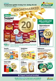 Forhåndsvis Joker kundeavis fra butikk Joker gyldig fra 14/04/2026