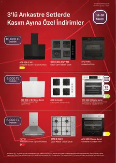 Arçelik Ankastre Kataloğu 16.11.2025 - Broşürünün önizlemesi