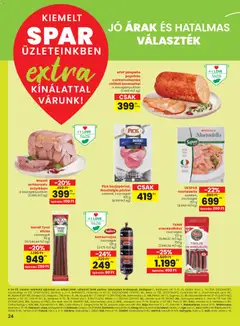 Spar - Extra ajánlat megtekintése, amely érvényes 2025.11.27.-től