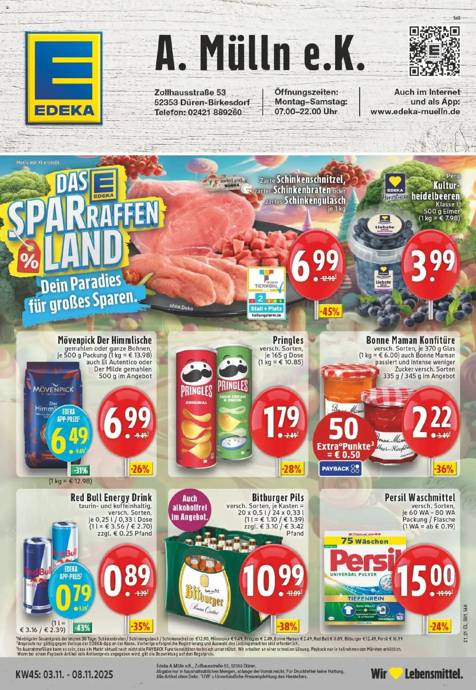 Vorschau von dem Prospekt des Geschäftes Edeka, gültig ab dem 02.11.2025