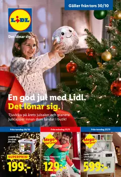 Förhandsgranska reklamblad Aktuella reklamblad Lidl - Det lönar sig från butik Lidl gäller från 13/10/2025