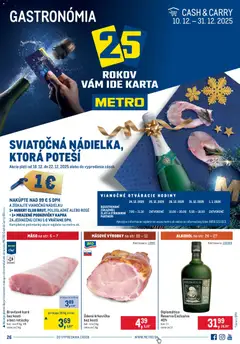 Náhľad Metro letáku platného od 10.12.2025