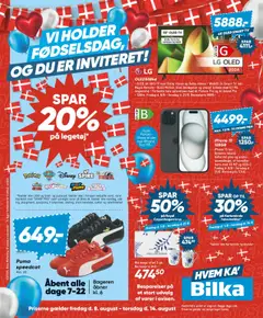 Eksempel på tilbudsavis Nonfood fra butik Bilka gyldig fra 08/08/2025