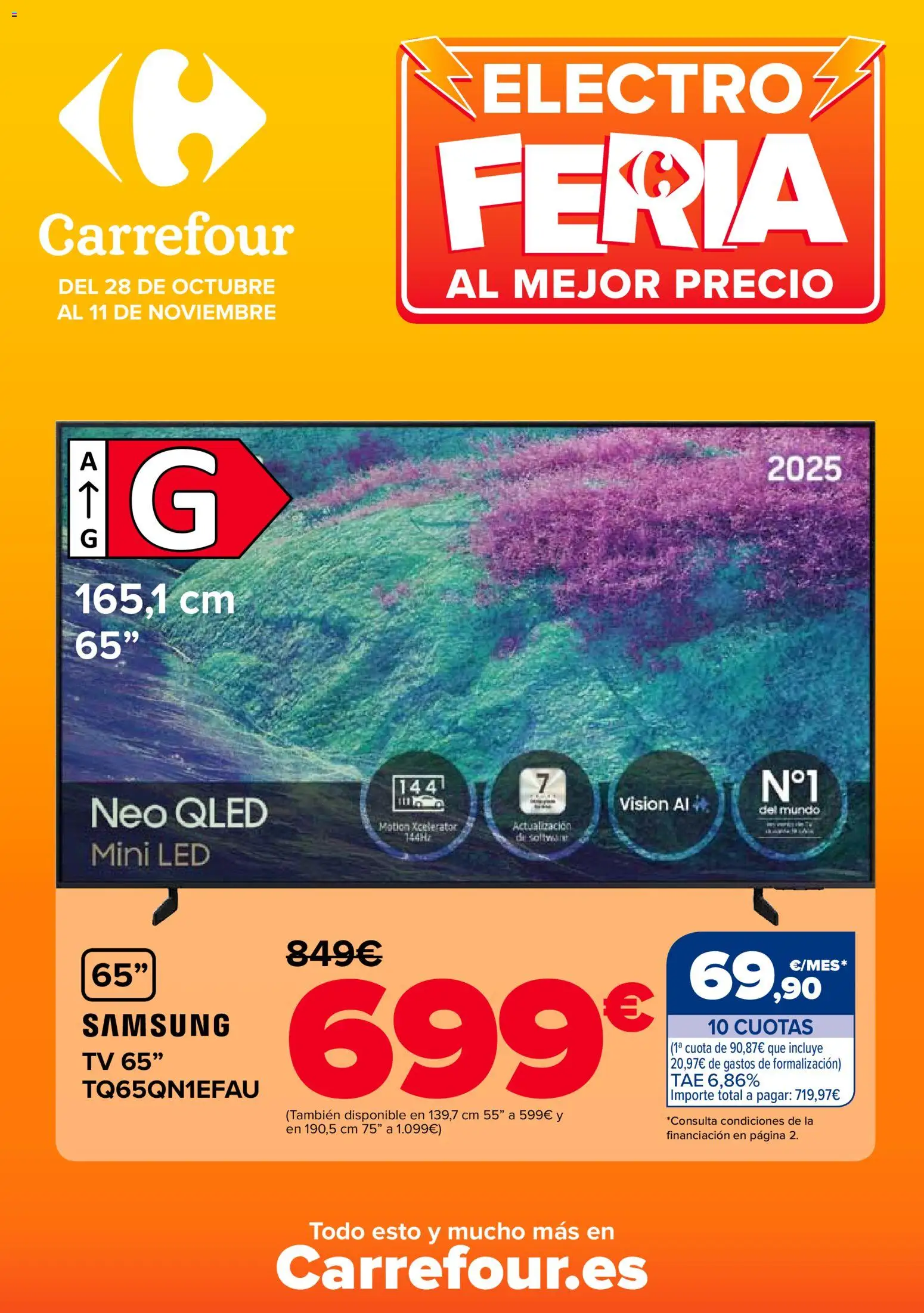 Vista previa del folleto de la tienda Carrefour válido desde el 28/10/2025 