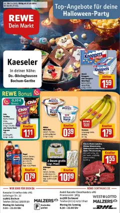 Vorschau von dem Prospekt des Geschäftes Rewe, gültig ab dem 26.10.2025