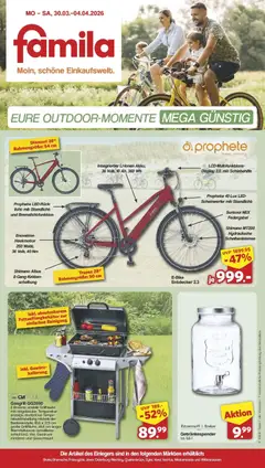 Vorschau von dem Prospekt des Geschäftes Famila Nordwest, gültig ab dem 30.03.2026