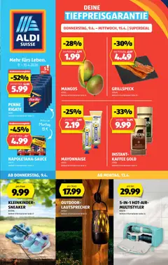 Vorschau des Merkblatts Aldi aktionen vom Shop Aldi gültig von 09.04.2026 bis 15.04.2026