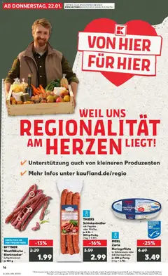 Vorschau von dem Prospekt des Geschäftes Kaufland, gültig ab dem 22.01.2026