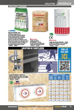 Prévisualisation de Catalogue du magasin Brico Cash formulaire valide 04/04/2025 | Page: 31