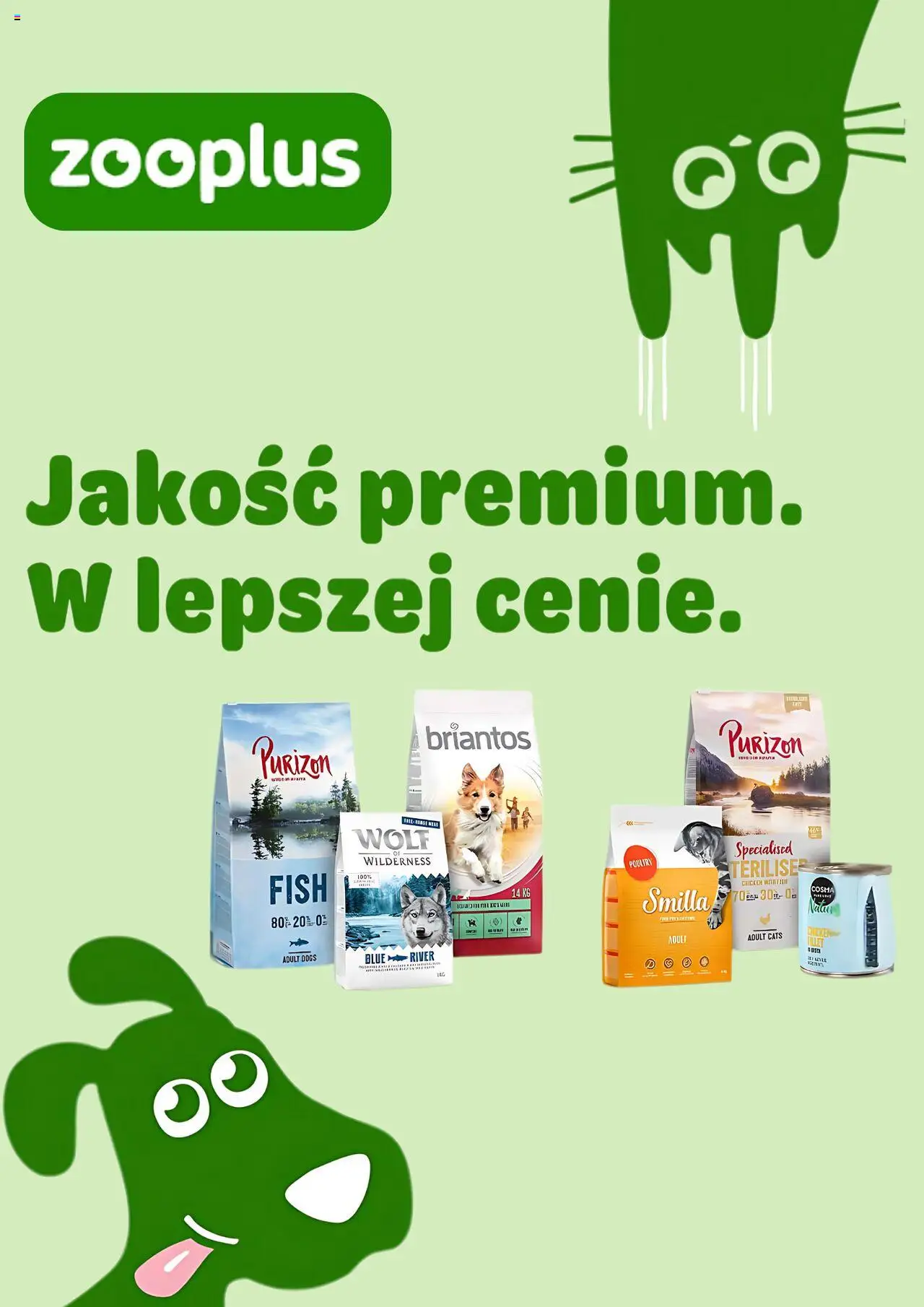 Zooplus Gazetka od 22.07.2025 - Nowa Gazetka - Numer strony 1