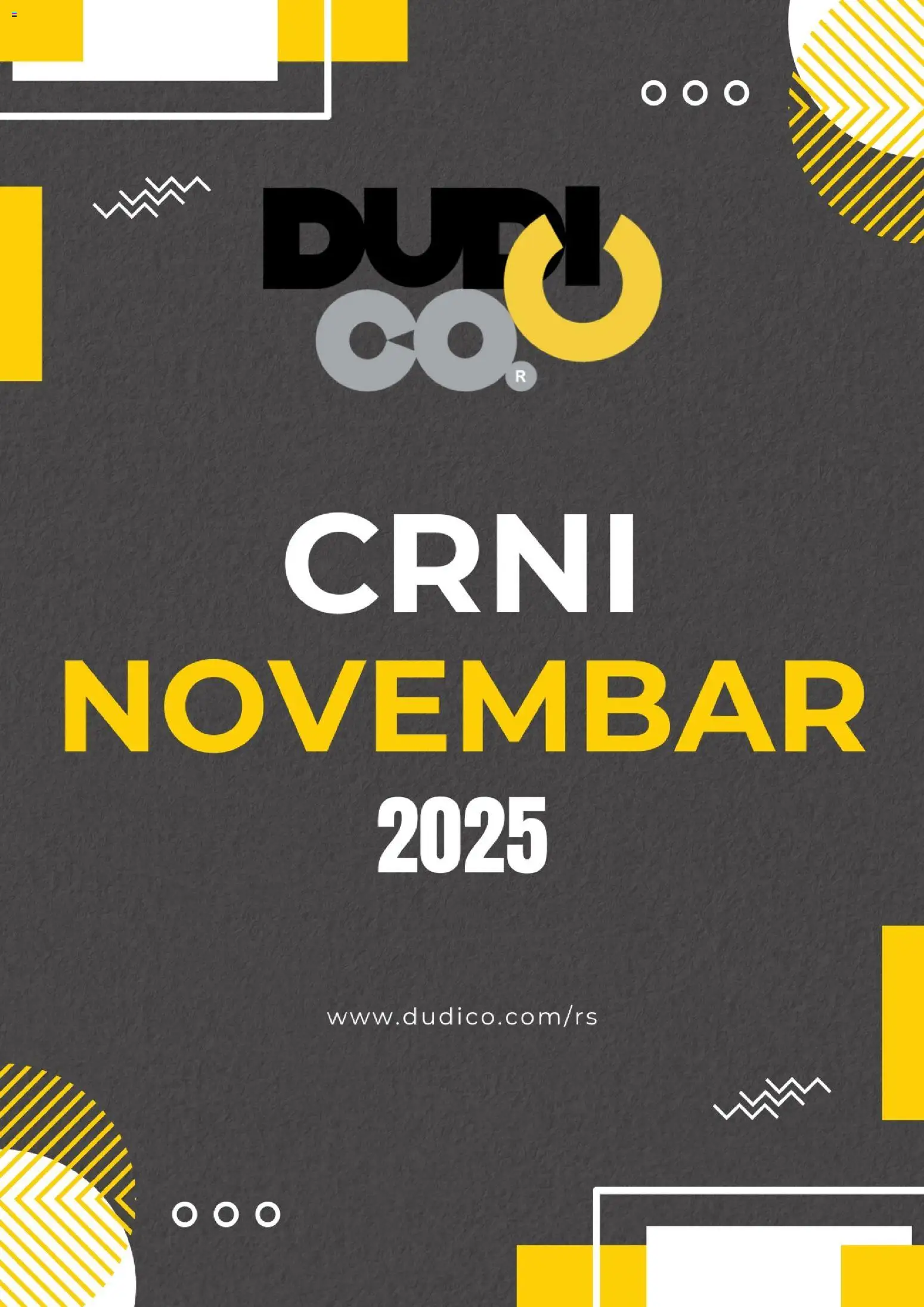 Pregled Dudi co. kataloga - važi od 10.11.2025