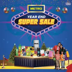 Preview of leaflet Year end super sale from store Metro is valid from 20/12/2025