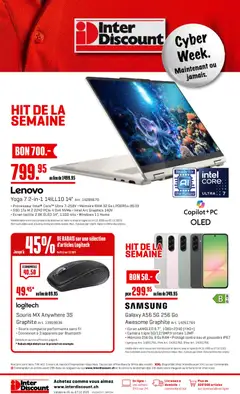 Vorschau des Merkblatts Aktionen FR vom Shop Interdiscount gültig von 01.12.2025 bis 07.12.2025