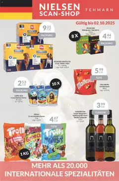 Eksempel på tilbudsavis Deutscher Prospekt fra butik Nielsen Discount gyldig fra 22/09/2025