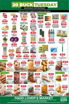 Preview of Food Lover's Market flyer valid from 20/01/2026