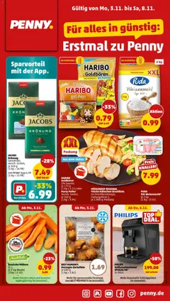 Vorschau von dem Prospekt des Geschäftes Penny, gültig ab dem 03.11.2025