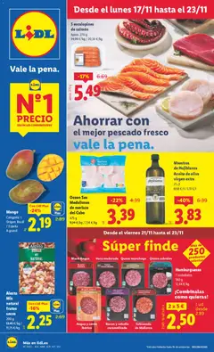 Vista previa del folleto de la tienda Lidl válido desde el 17/11/2025 