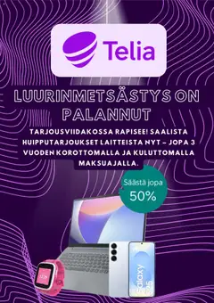 Kaupan Telia Tarjoukset esikatselu, voimassa 06/08/2025