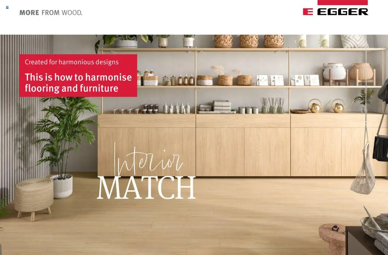 Elgrad aktualni Egger Interior match vrijedi od 06.10.2025 - tjedna akcija broj stranice 1