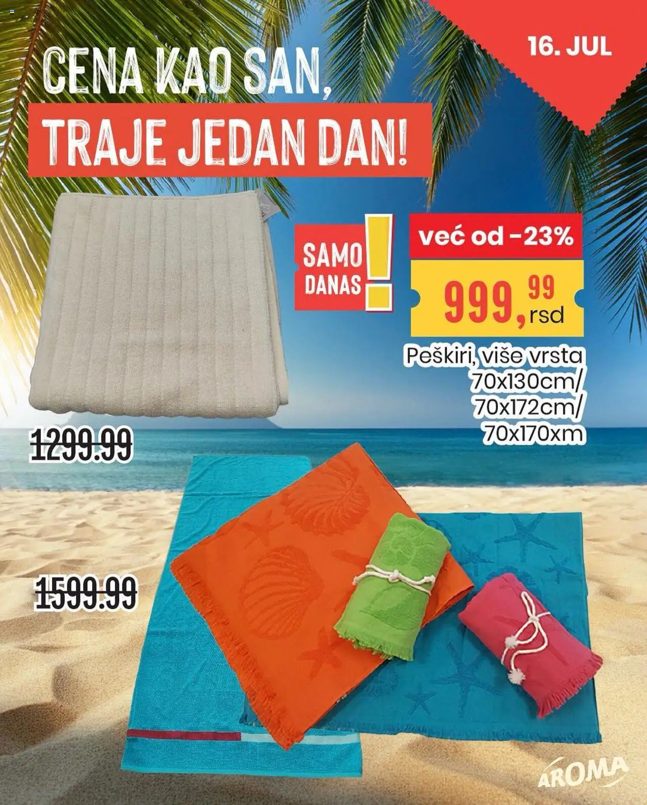 Aroma Market katalog važi od 16.07.2025 - stranica 1