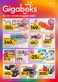 Forhåndsvis Gigaboks kundeavis fra butikk Gigaboks gyldig fra 27/04/2026