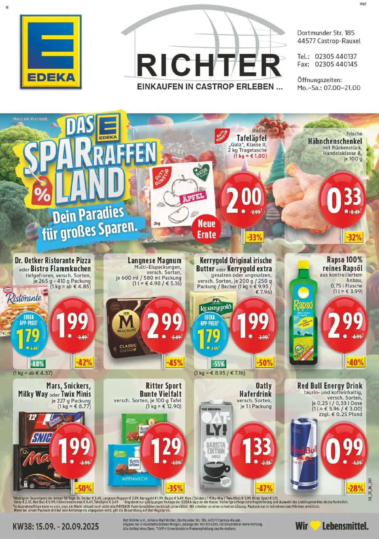 EDEKA Prospekt ab 14.09.2025 - Prospekt Castrop-Rauxel Online