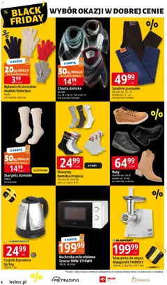 Pogląd gazetki "Black Friday" ze sklepu E.Leclerc ważnej od 18.11.2025 | Strona: 8