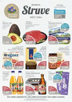 Vorschau von dem Prospekt des Geschäftes Edeka Struve, gültig ab dem 24.11.2025