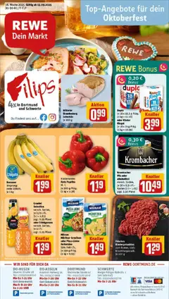 Vorschau von dem Prospekt des Geschäftes Rewe, gültig ab dem 14.09.2025