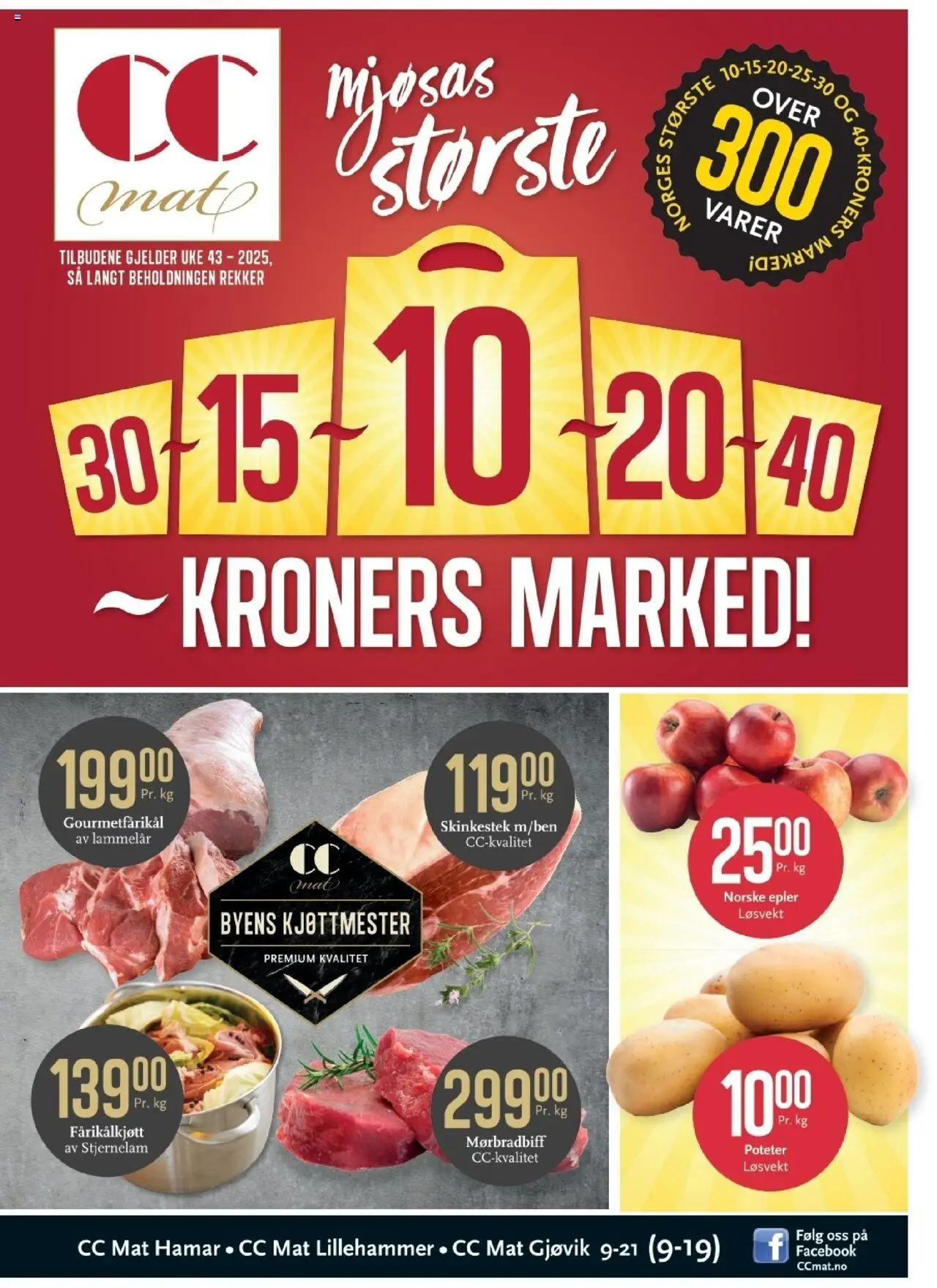 Kundeavis CC Mat gyldig fra 20/10/2025 - Sidenummer 1