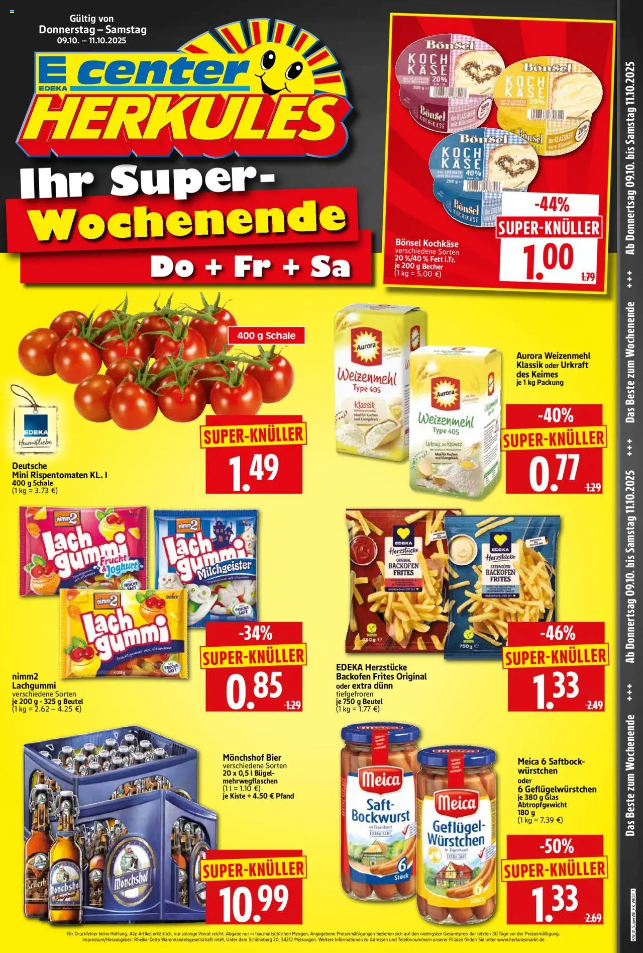 HERKULES Sonderbeilage (vom 09.10.2025 - 11.10.2025)
