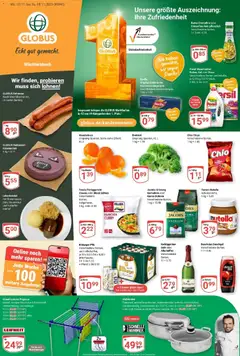 Vorschau von dem Prospekt des Geschäftes Globus, gültig ab dem 02.11.2025