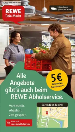Vorschau von dem Prospekt des Geschäftes Rewe, gültig ab dem 02.02.2026
