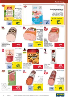 Náhľad Metro letáku platného od 22.10.2025 | Strana: 9