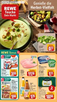 Vorschau von dem Prospekt des Geschäftes Rewe, gültig ab dem 19.10.2025