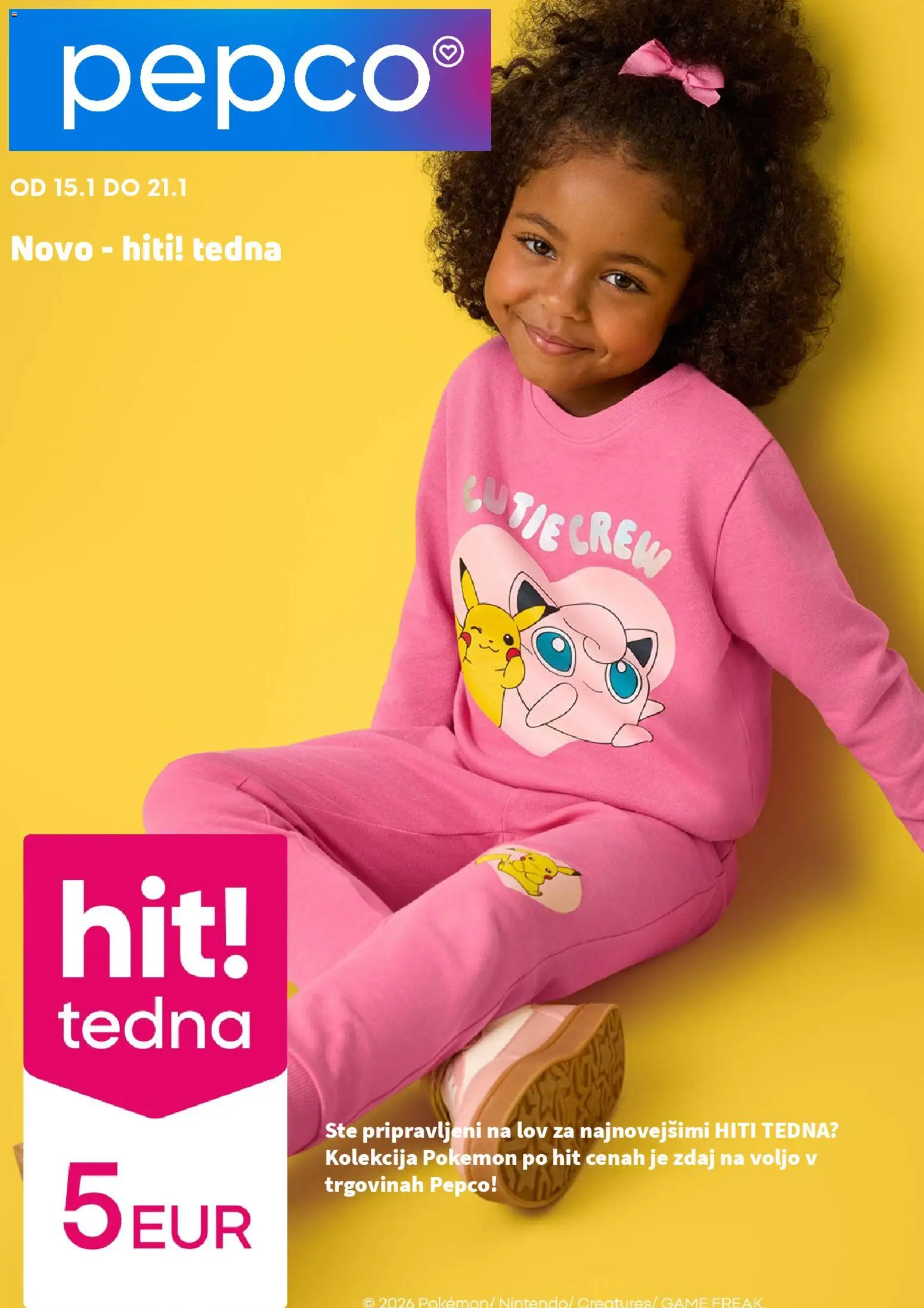 Predogled kataloga iz trgovine Pepco veljaven od 15.01.2026