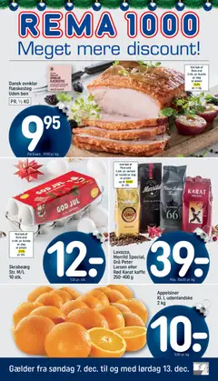 Eksempel på tilbudsavis Tilbudsavis fra butik Rema 1000 gyldig fra 07/12/2025