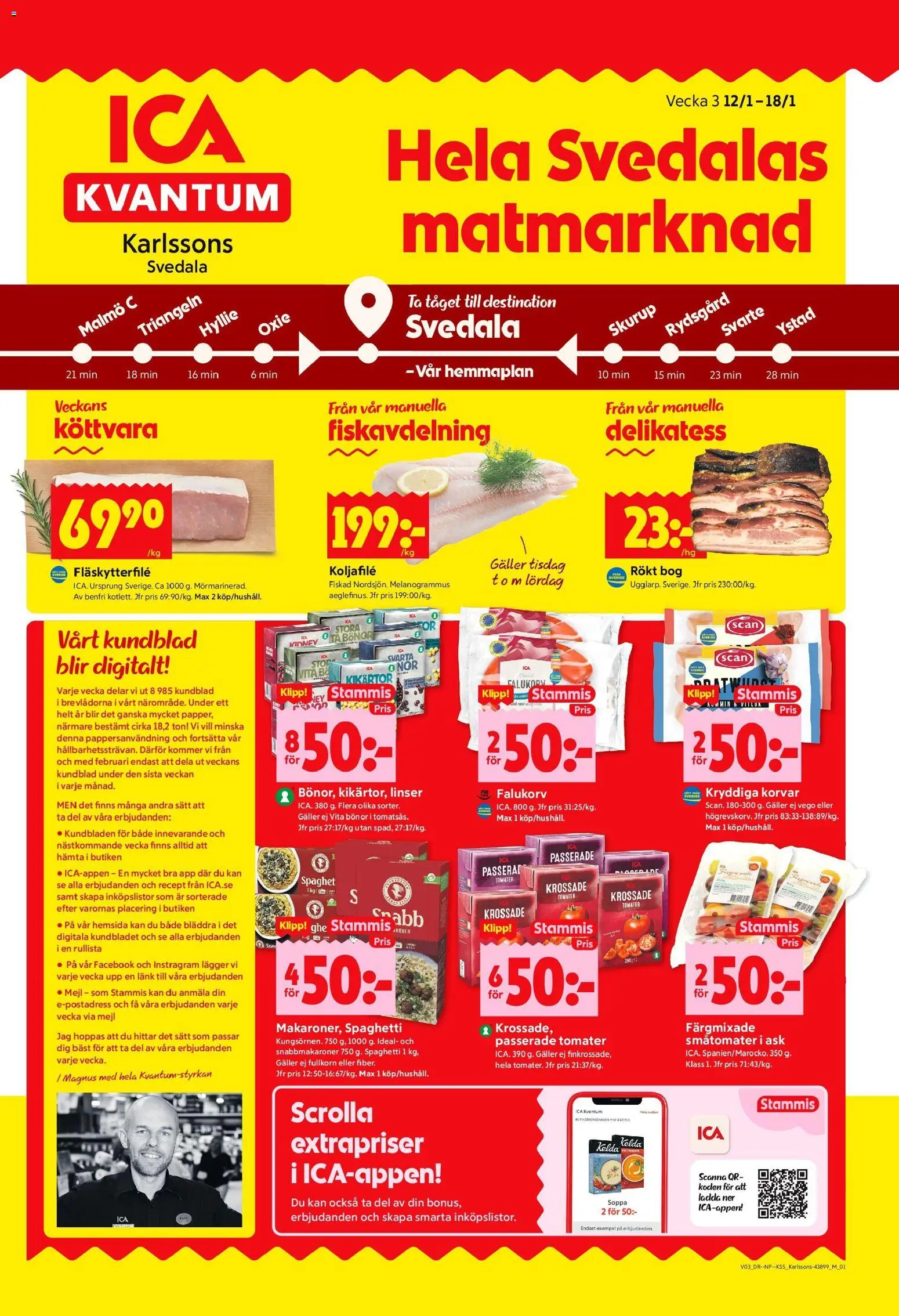 Förhandsgranska reklamblad Svedala från butik ICA Kvantum gäller från 12/01/2026