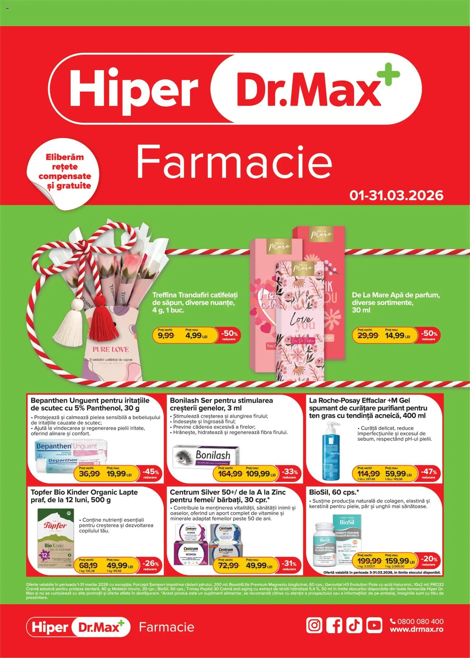Previzualizarea de cataloage: Dr.Max Dr.Max Catalog Hiper-farmacii valabil de la 01.03.2026