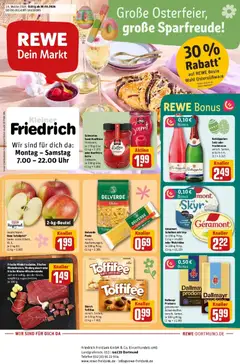Vorschau von dem Prospekt des Geschäftes Rewe, gültig ab dem 30.03.2026