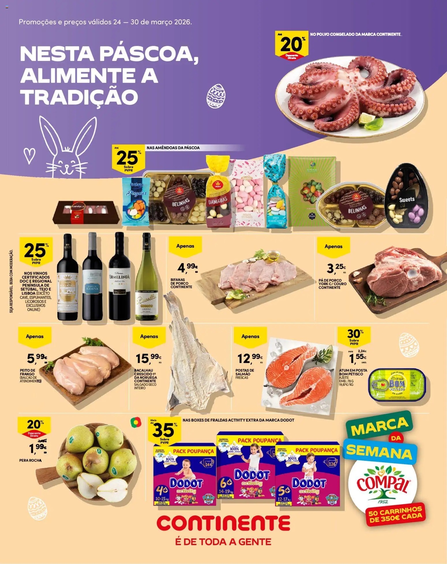 Pré-visualização do folheto da loja Continente válida a partir de 24/03/2026
