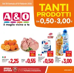 Anteprima dell'opuscolo Attuale volantino dal negozio A&O valido da 28/01/2026