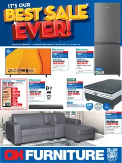 Preview of OK Furniture flyer valid from 16/02/2026