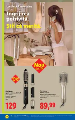 Previzualizarea de cataloage: Lidl Catalog nou valabil de la 08.12.2025 | Pagina: 74