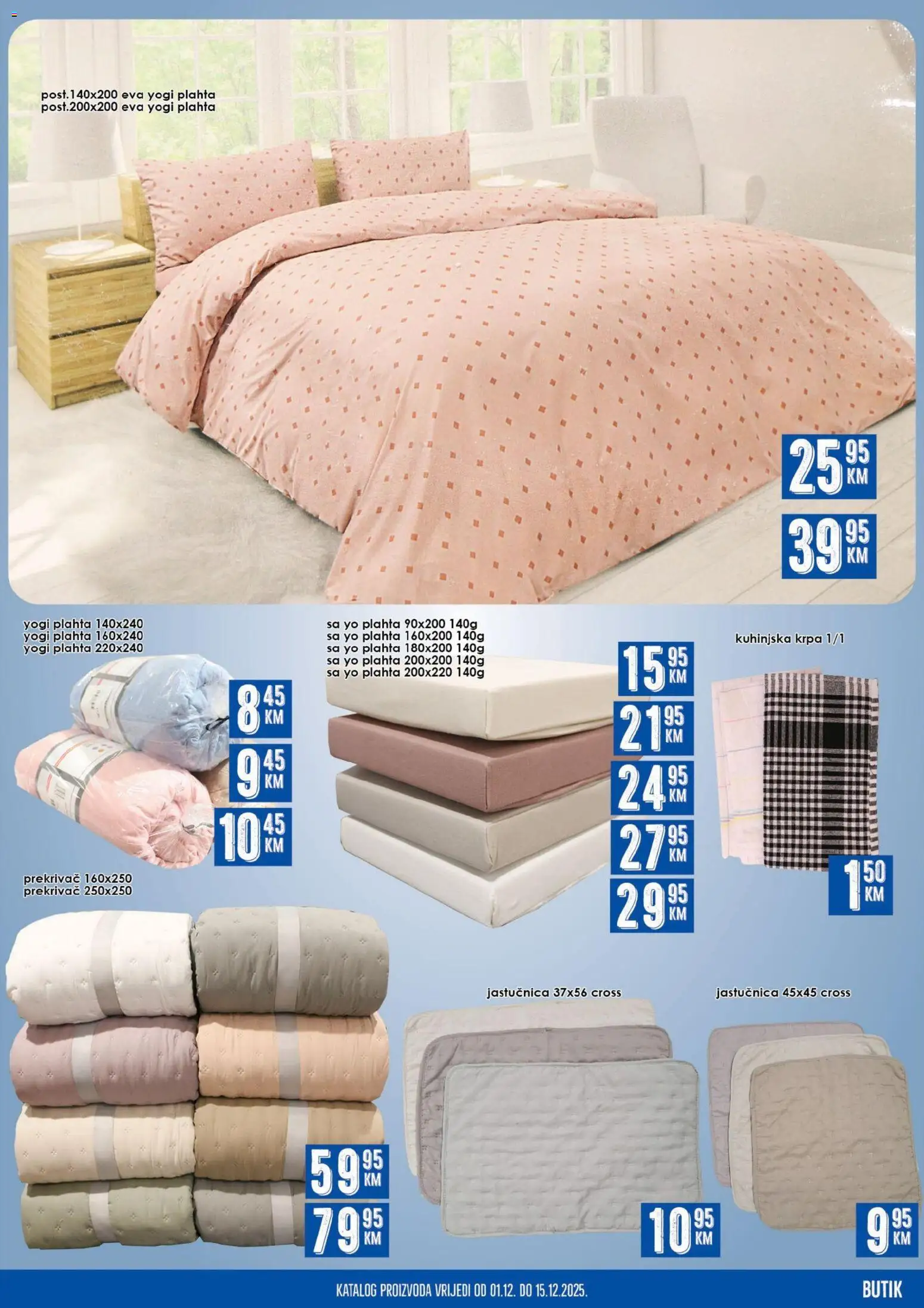 Pregled letka Katalog trgovine Prodex vrijedi od 2025.12.01