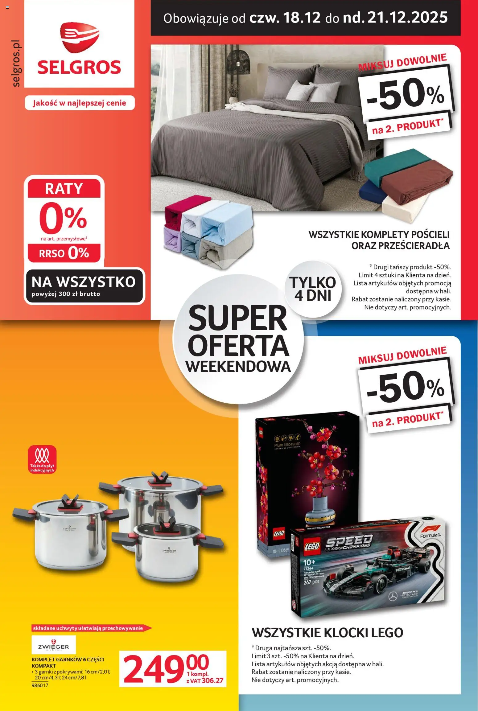 Pogląd gazetki "Oferta weekendowa" ze sklepu Selgros cash&carry ważnej od 18.12.2025